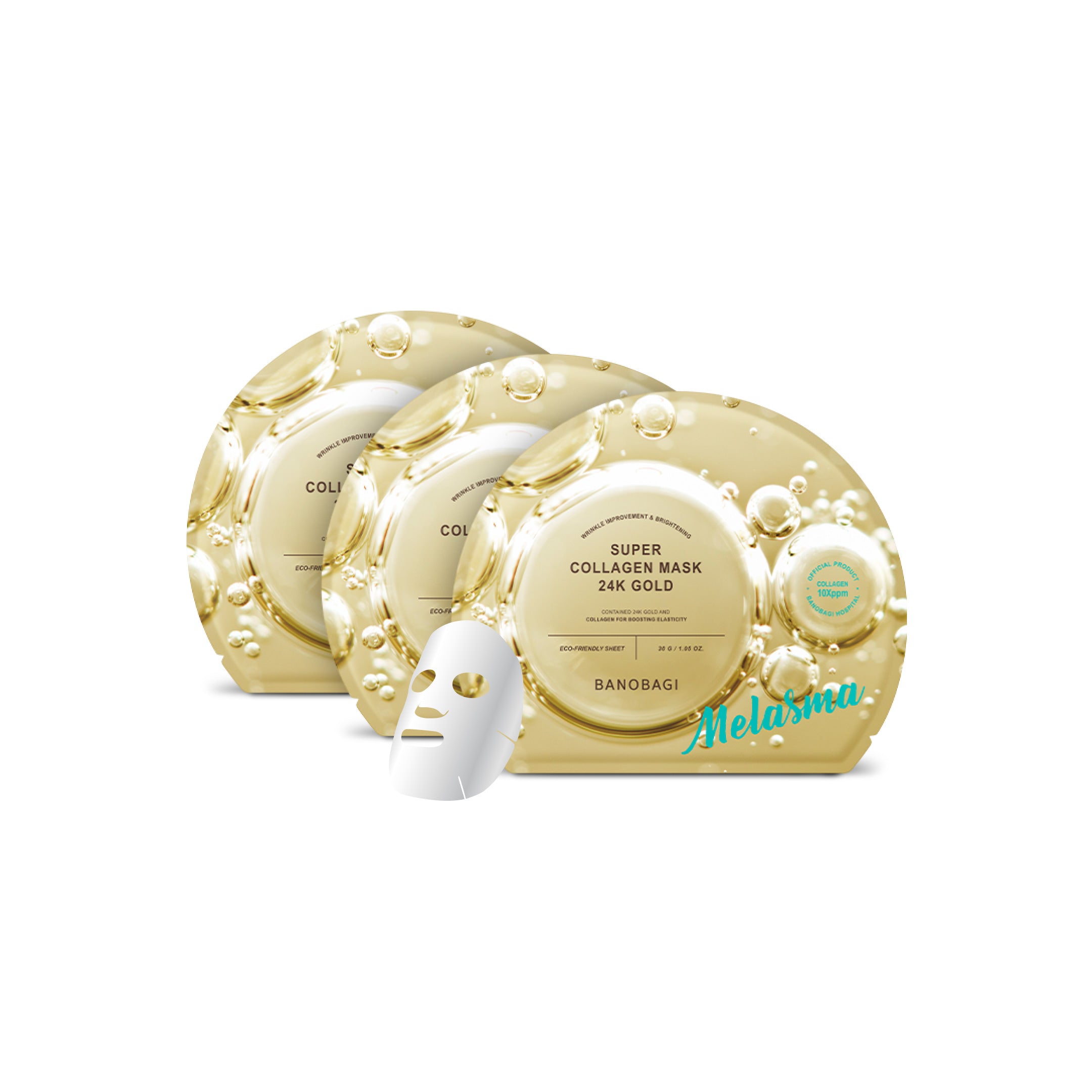 Super Collagen Mask - 24K Gold