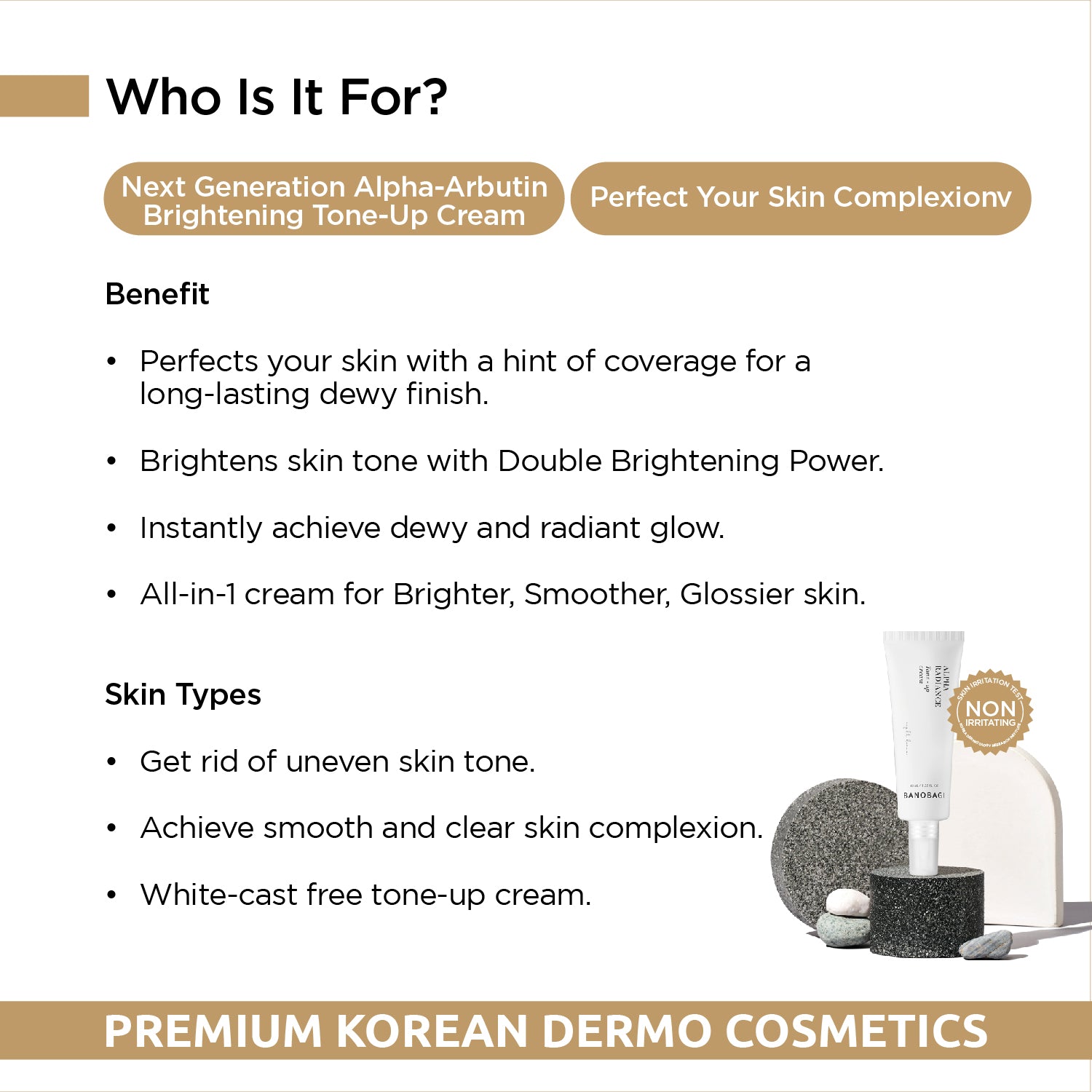 Alpha Radiance Tone-Up Cream