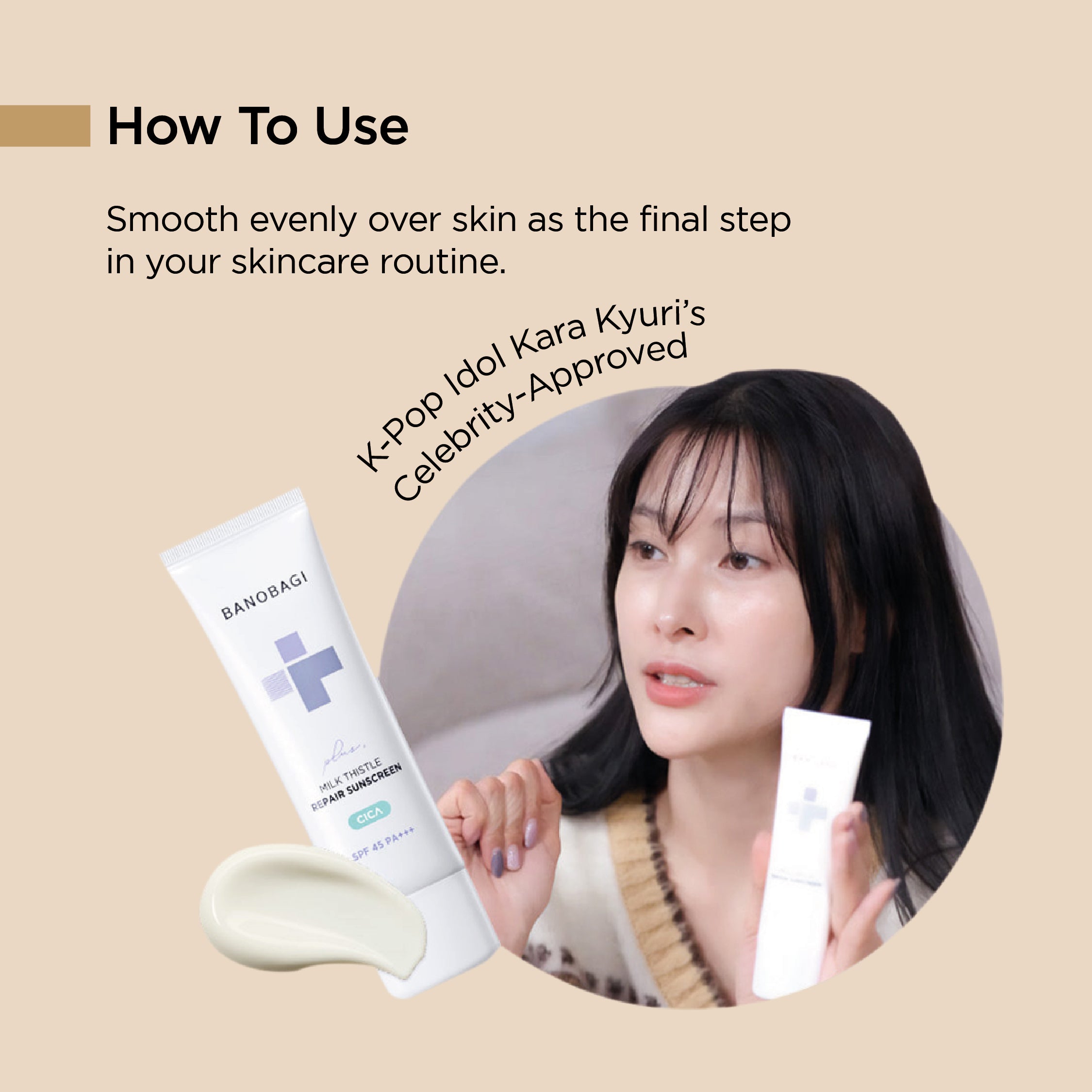 Milk Thistle Repair Sunscreen SPF45 PA+++