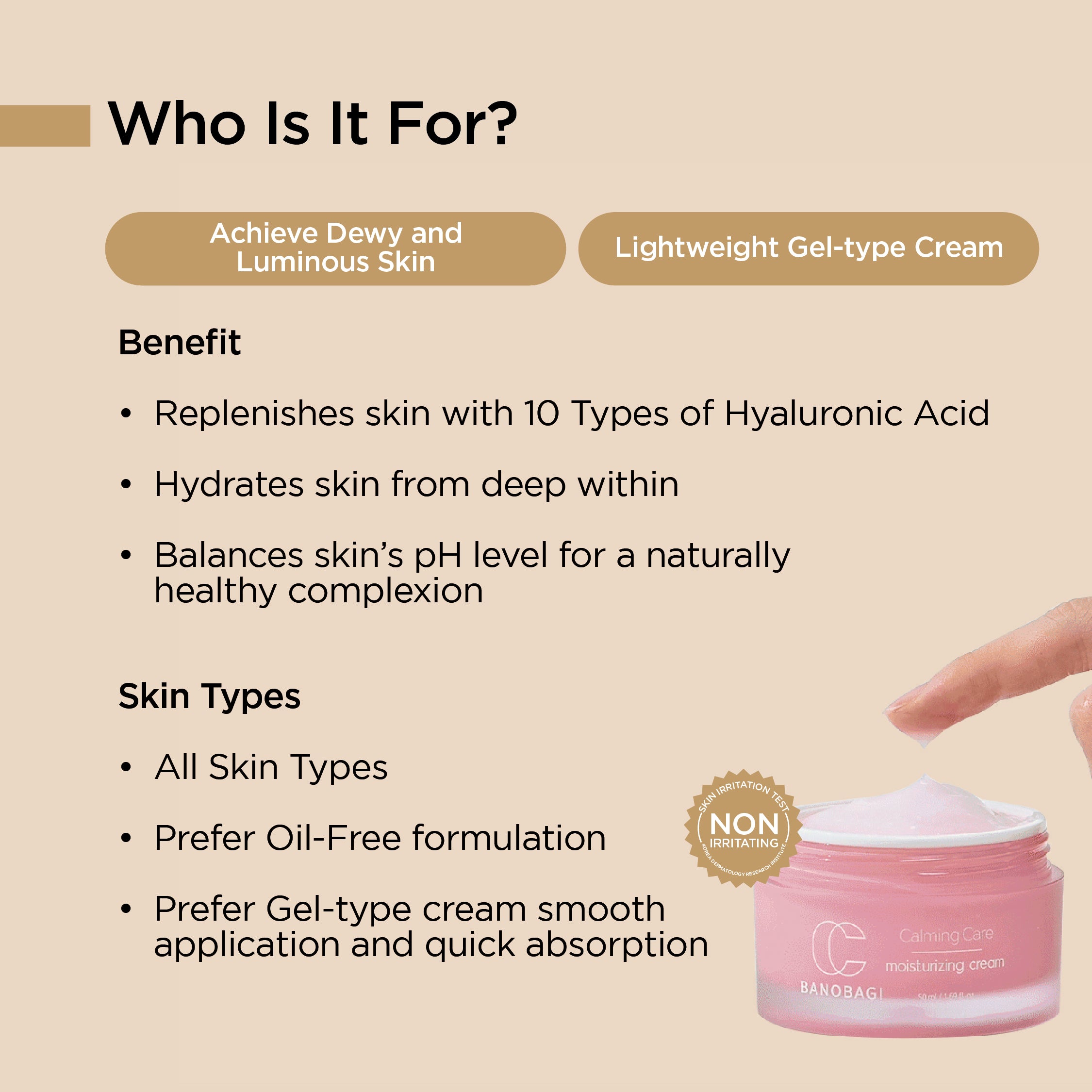 Calming Care Moisturizing Cream