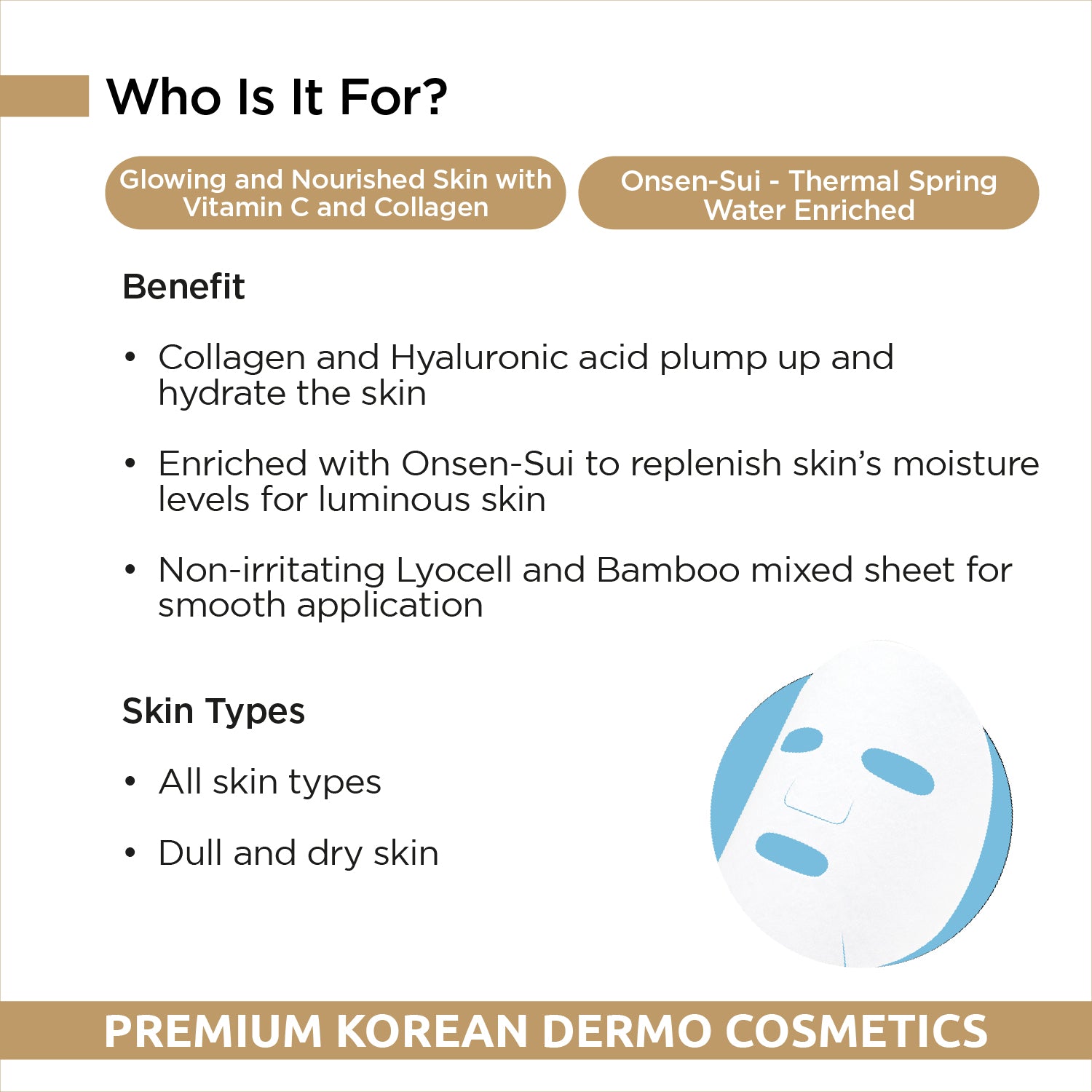 Super Collagen Mask - Aqua