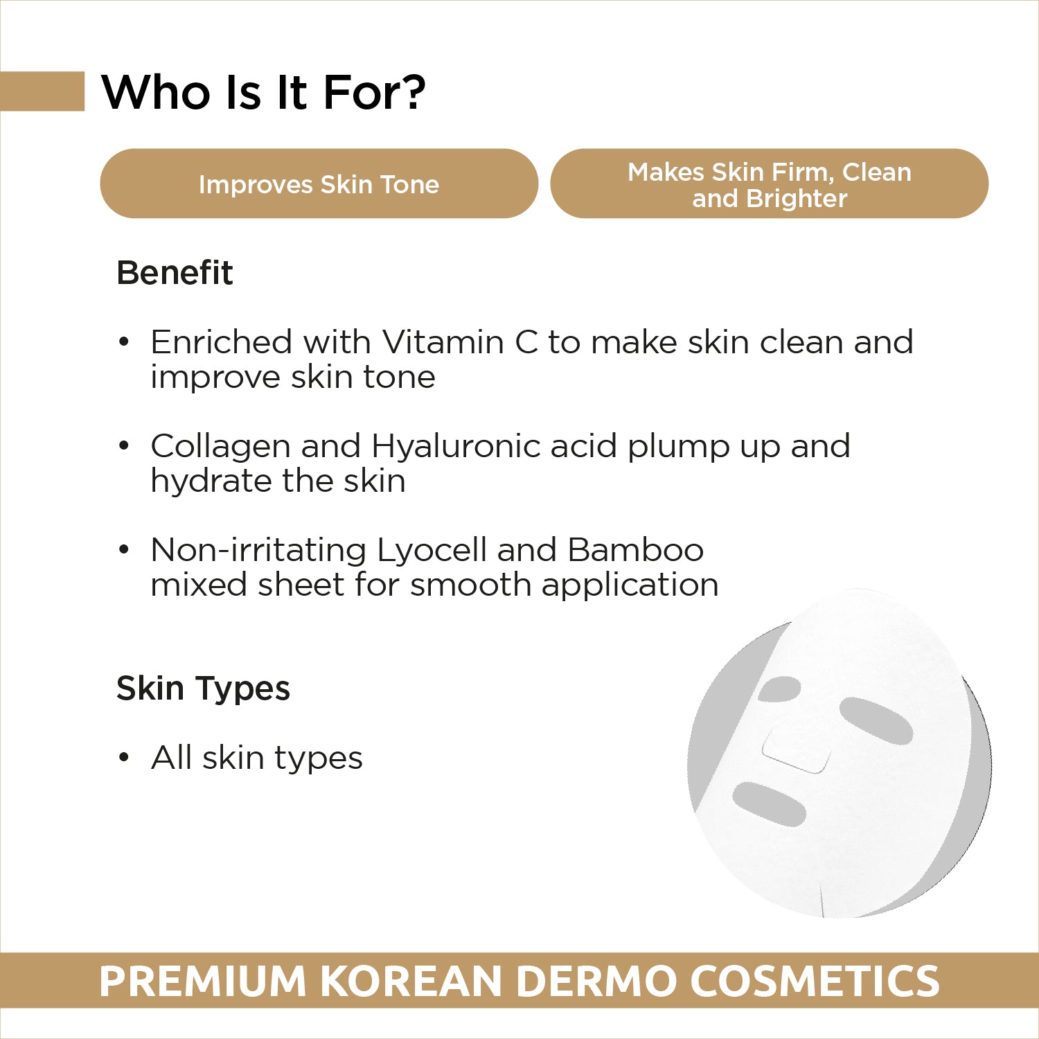Super Collagen Mask - Vitamin C