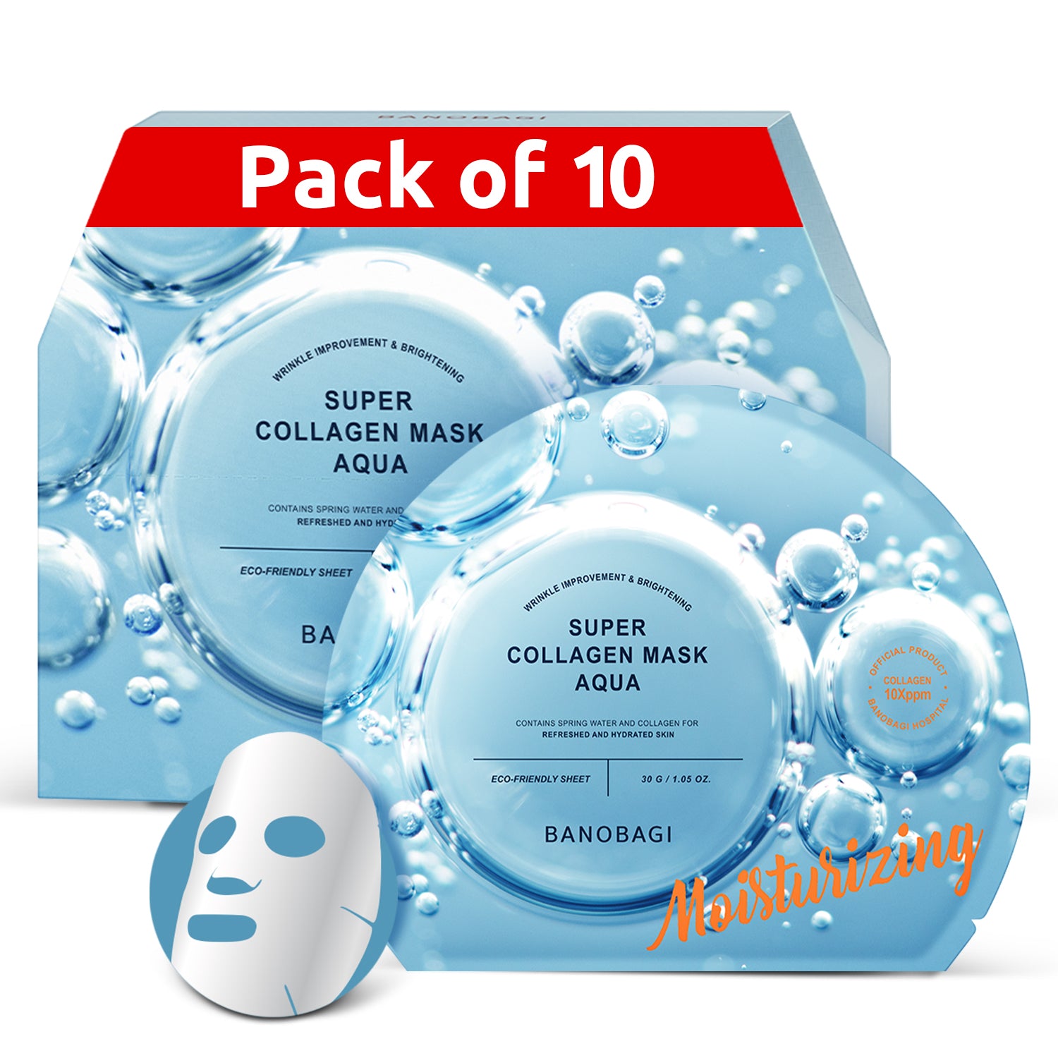 Super Collagen Mask - Aqua