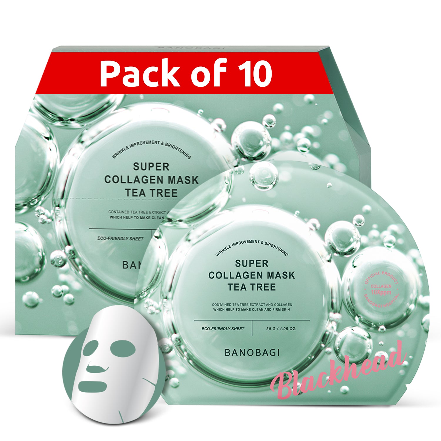 Super Collagen Mask - Tea Tree